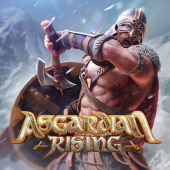 Asgardian Rising slot game icon from the Iran Standing Fiba hot picks row